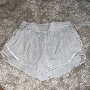 White Lululemon Shorts
